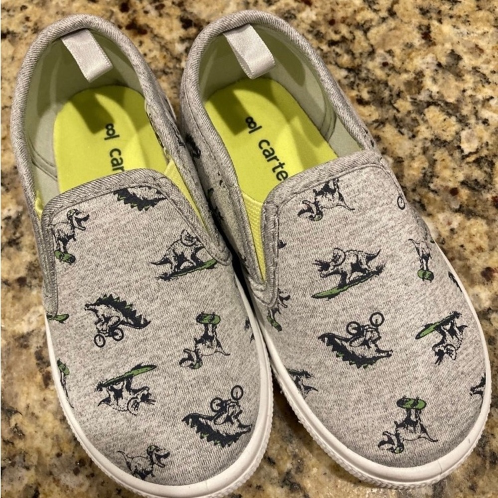 Dinosaur Slip On Shoes Toddler Size 8